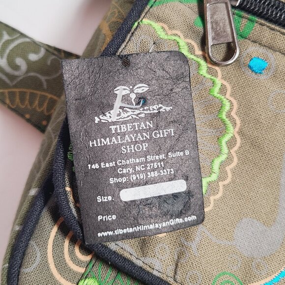 Boho Embroidered Crossbody/Belt Bag – 100% Cotton – Made in Nepal - Picture 14 of 14